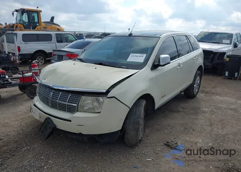 2007 Lincoln Mkx z USA, uszkodzony, nr VIN 2LMDU68C47BJ30590